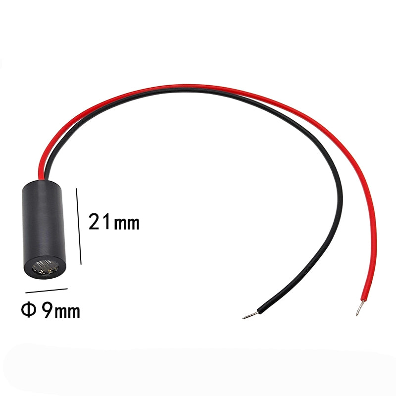 635nm 5mW Red Line Laser Module 90° Line Industrial Marking Laser Positioning Light