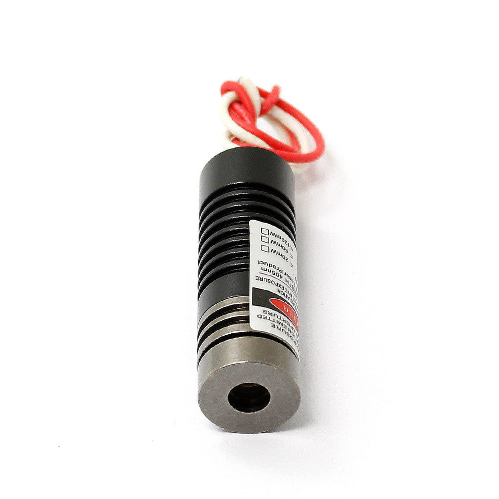 Violet 405nm 100mw Diode Laser Laser Dot Module 14.5x45mm with Built-in Driver