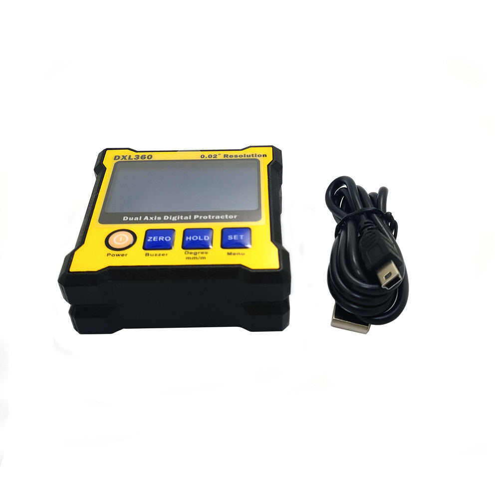 DXL360 Dual Axis 0.02° Resolution Meter Digital Angled Angle Inclinometer