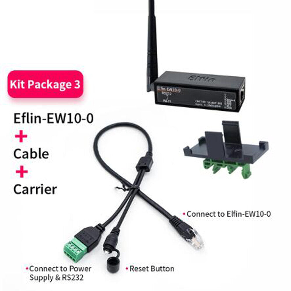 Serial To Wifi Server Small Volume RJ45 RS232 Wireless Communication Module