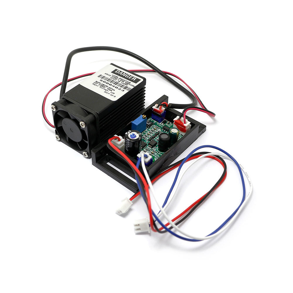 Diode 445nm-450nm 50mw 12V Blue Ray Laser Dot Module with Driver Board