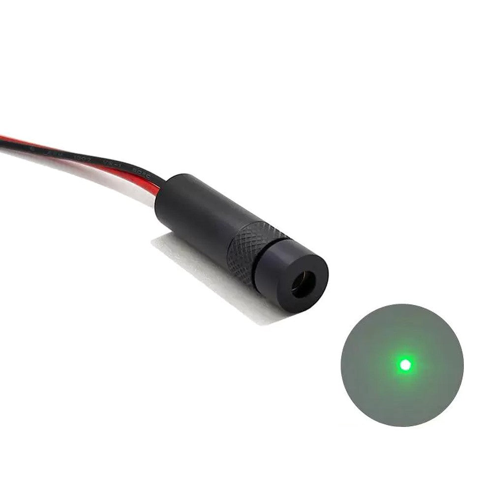515nm 520nm Adjustable Green Dot Laser Module Φ8×30mm 1‑10mW Positioning Laser for Laser Marking