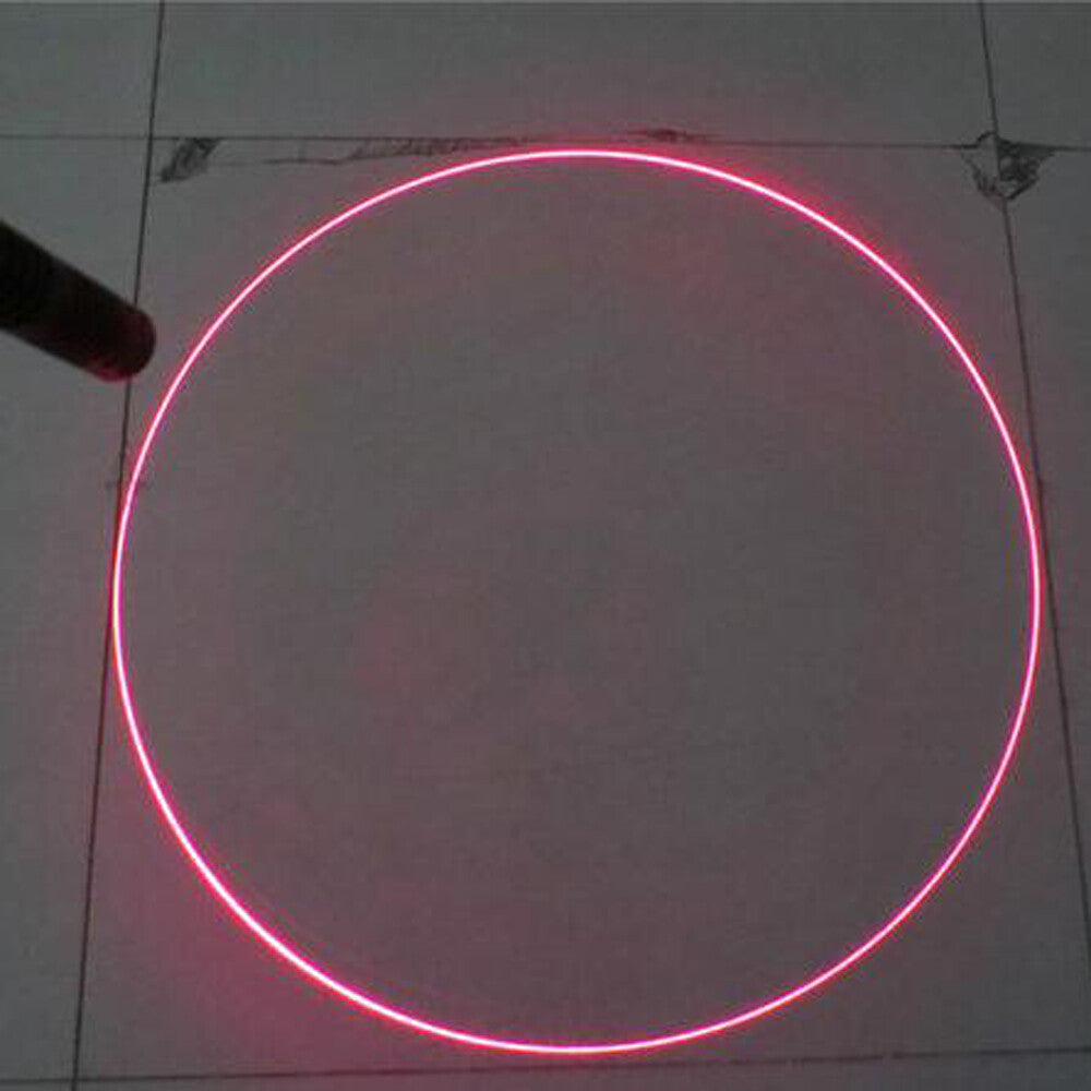 650nm 100mW Red Large Circle Laser Module 16X90mm W/Heatsink Adapter US/EU/AU/UK