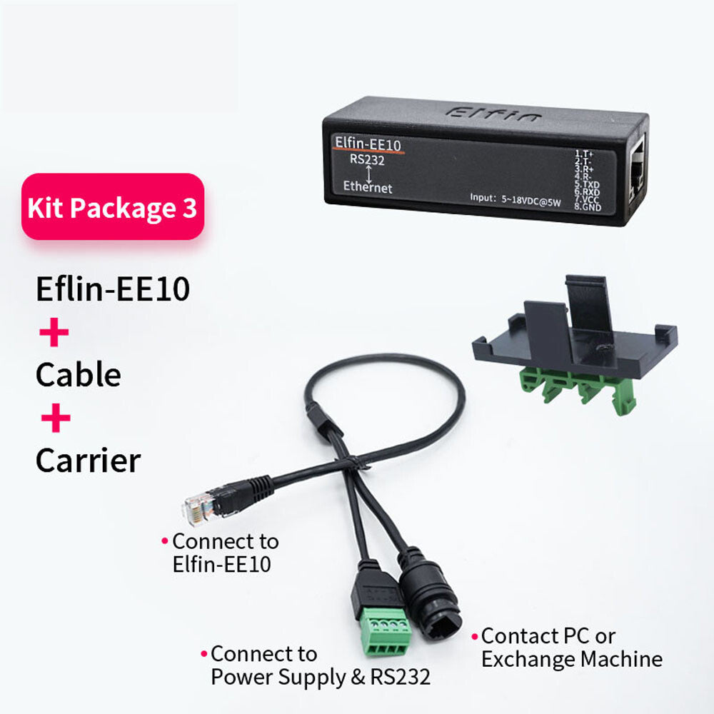 Elfin-EE10 Wireless Networking Device TCP IP Function RJ45 RS232 To Ethernet