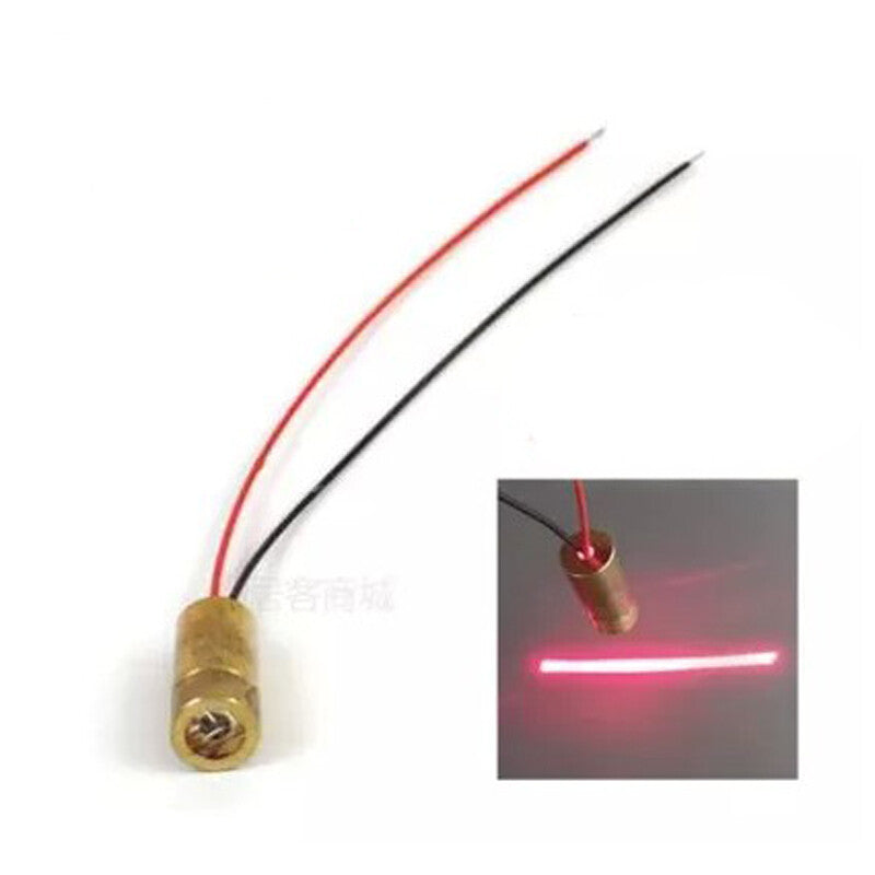 650nm 5mW 3V 5V 12V Dot Cross Line Red Laser Head Industrial Grade Laser Module