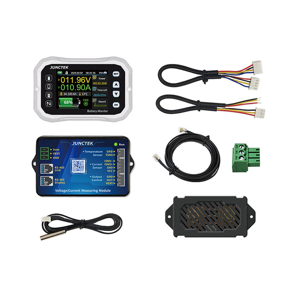 Electric Vehicle Motorhome Coulomb Meter Voltammeter Monitor Battery Manager