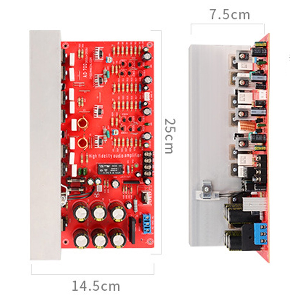 DC12V 2.0 Channel 350W Amplifier w/ High Temperature Speaker Matching Amplifier