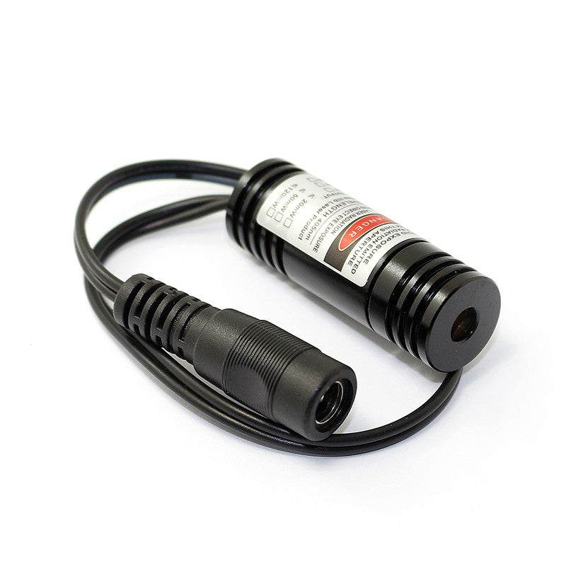 14.5x45mm 405nm 150mW Dot Line Cross Violet Adjustable Laser Module w/Adapter