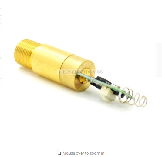 INDUSTRIAL/LAB 3.7-4.2V 3VDC 532nm Green Laser 50mW Diode Module