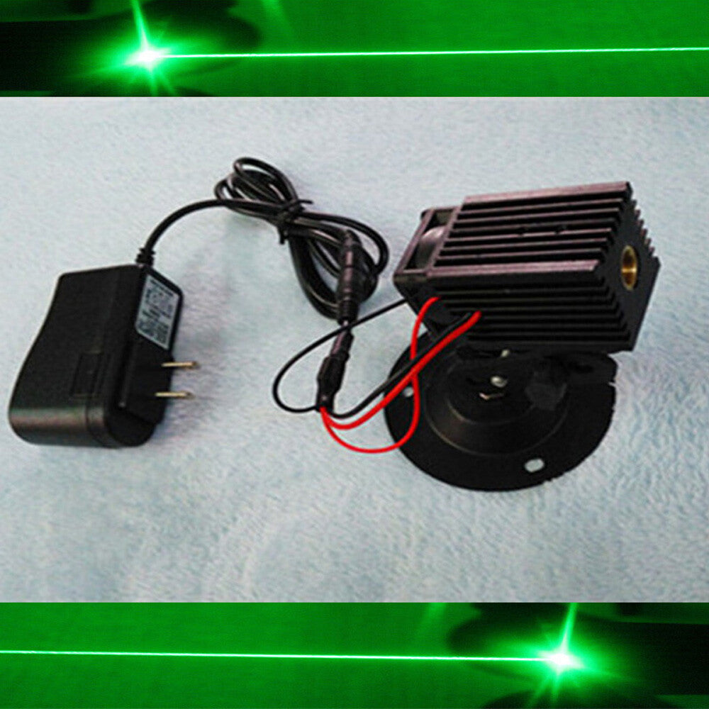532nm 3V 50mW 100mW 200mW High Power Line Cross Dot Green Laser Module Locator