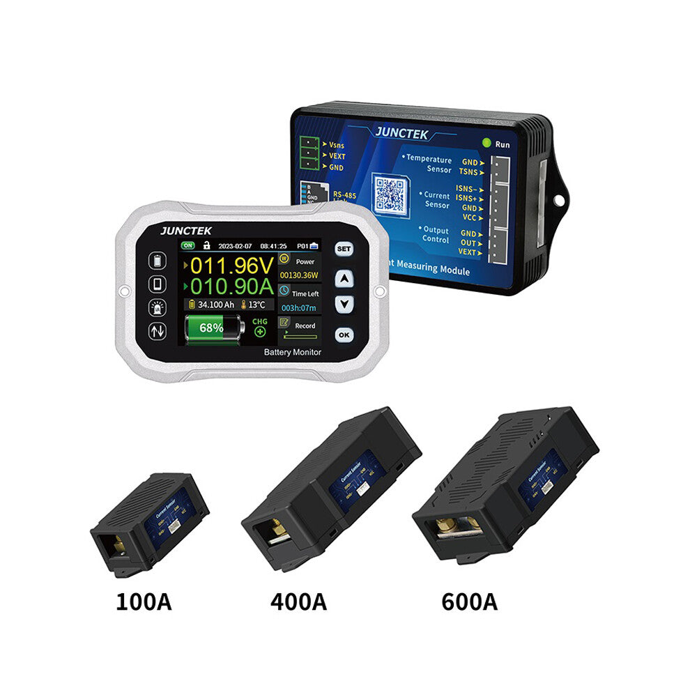 Electric Vehicle Motorhome Coulomb Meter Voltammeter Monitor Battery Manager