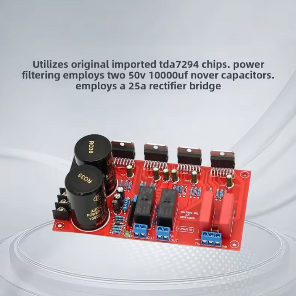 TDA7294 150W+150W High Power Amplifier w/ BTL HIFI Audio Board For Home Theater