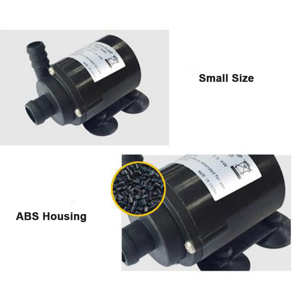 12V Mini DC Brushless Water Pump Computer Submersible Pump