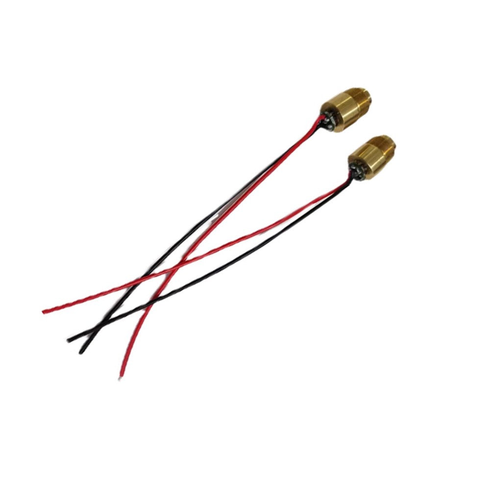 10mW 450nm 12mm M11*0.5mm Threaded Head Blue Dot Atmosphere Stage Laser Module