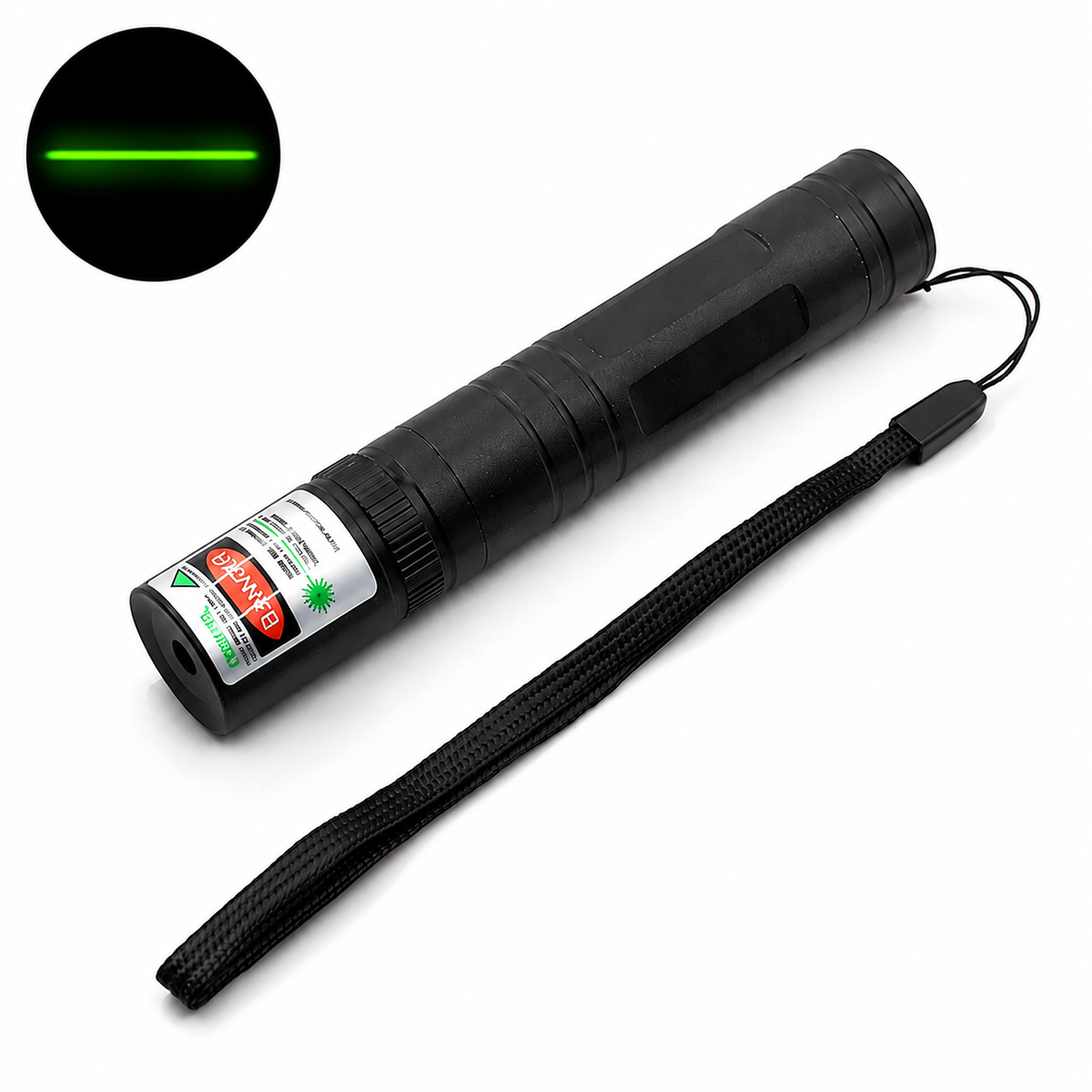 520nm Green Line & Cross Laser Pointer | Rechargeable Alignment & Positioning Tool
