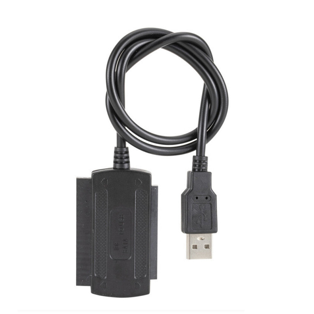 USB TO IDE/SATA Computer Hard Drive USB To Serial/Parallel Port w/Power Supply