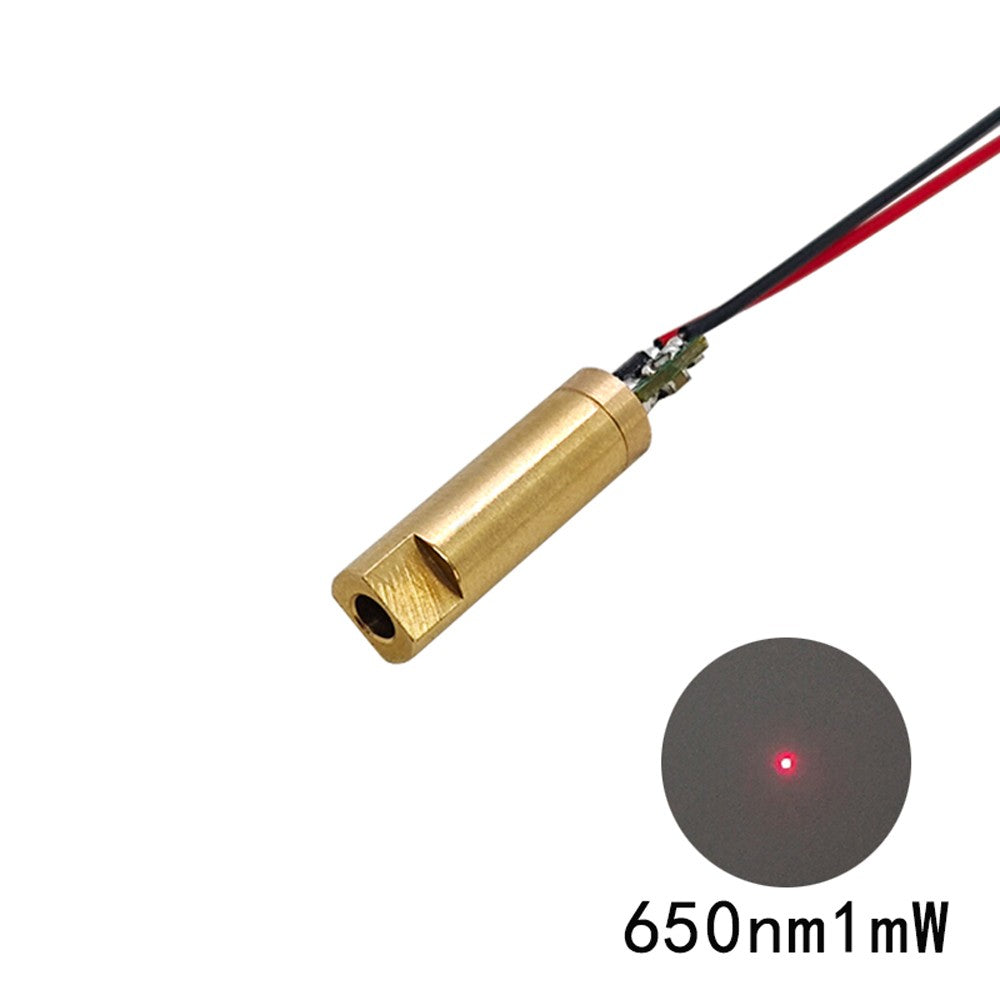 Φ6X21mm 635nm 1mW 5mW 10mW Red Light Laser Module Emitter Dot Positioning Light