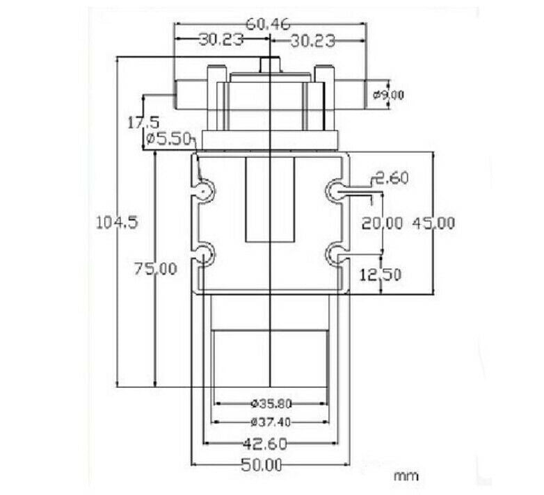 ZC-520-24V 24V DC Self-priming Pump Hot Water Circulation Water Oil Well Pump