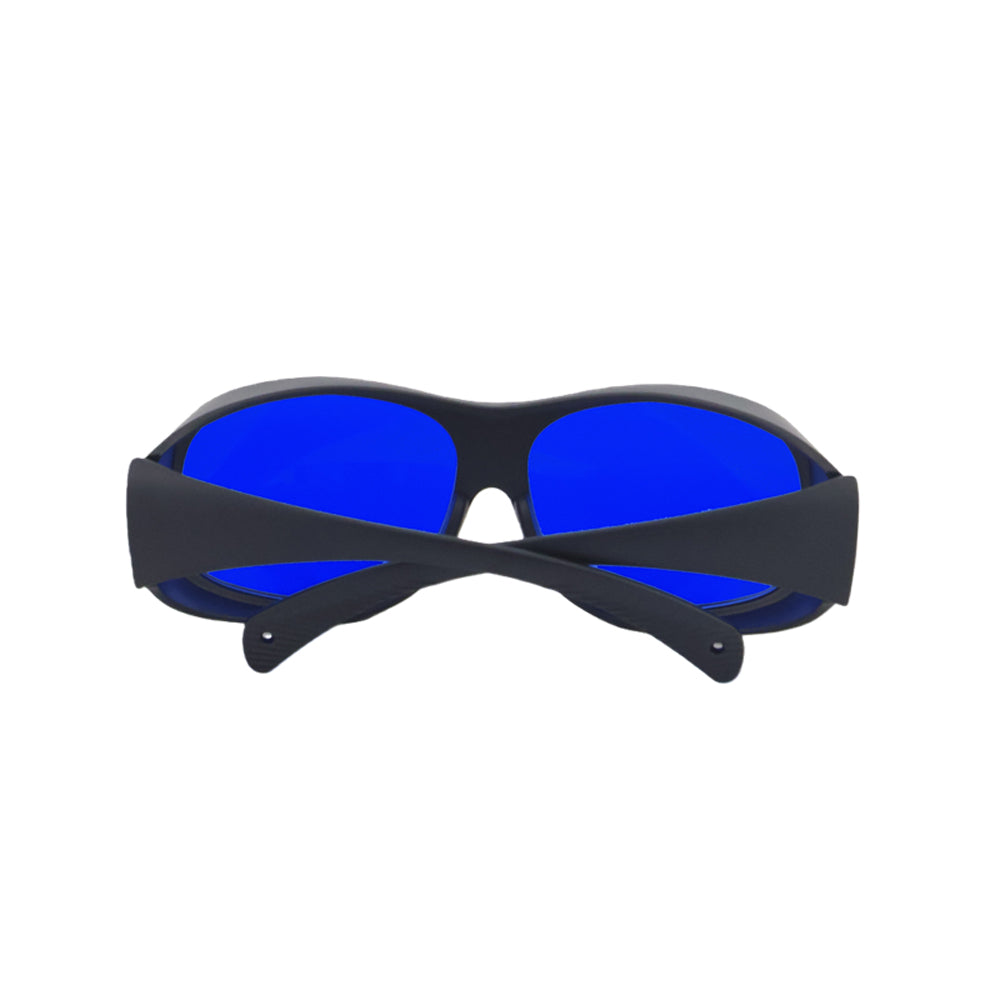 Laser Safety Glasses 585nm 595nm 650nm, OD5+, DIR LB5 LP CE Certified, Red & Yellow Semiconductor Laser Eye Protection, 10% Visible Light Transmittance