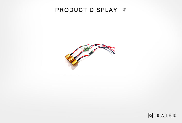 650nm 100mW Red Light Dot Cross Line Fixed Focus Laser Module Marking Locator