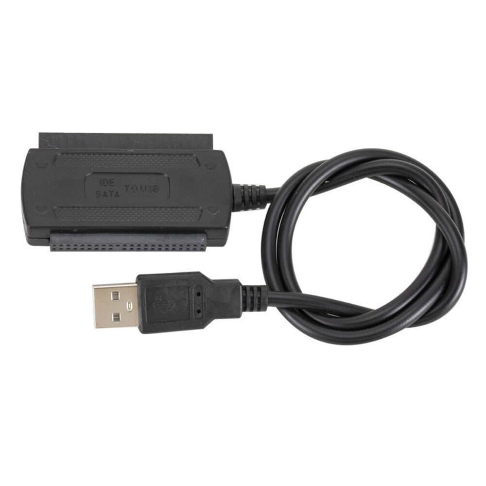 USB TO IDE/SATA Computer Hard Drive USB To Serial/Parallel Port w/Power Supply