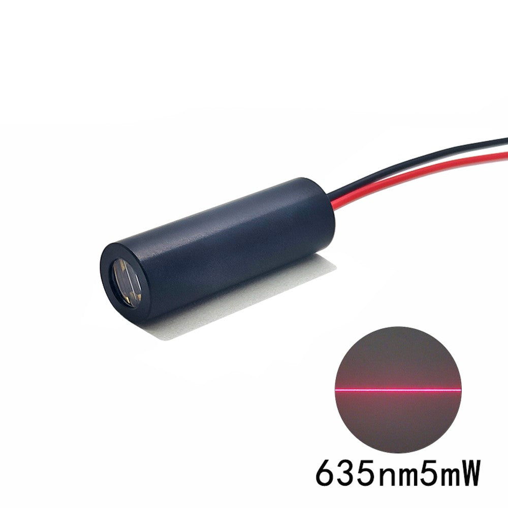 Φ 10X30mm 635nm 1mW 5mW 10mW Line Red Light Laser Module Marking Positioning Light