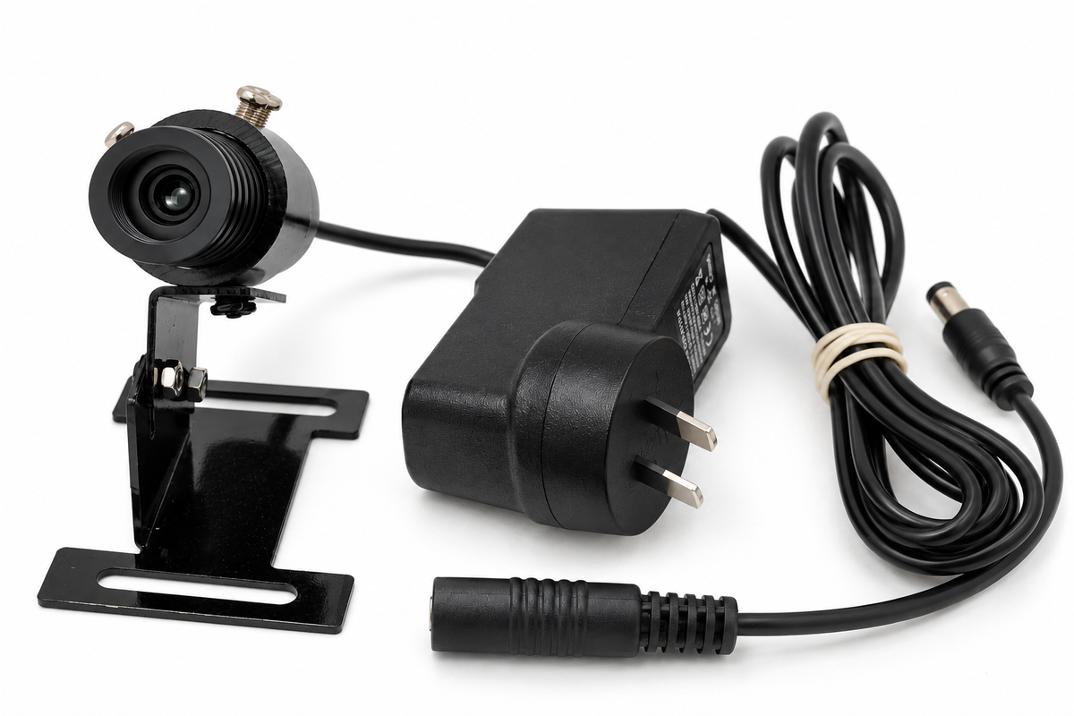 808nm 200mW Infrared Laser Dot Module – Focusable, 5V, with Optional Mount & Power Adapter