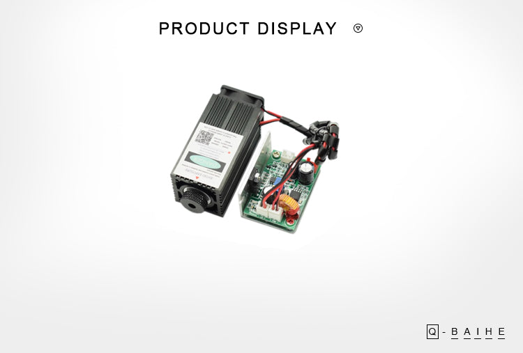 450nm High Power 12V Laser Module Blue Laser Engraving Machine Accessories w/TTL