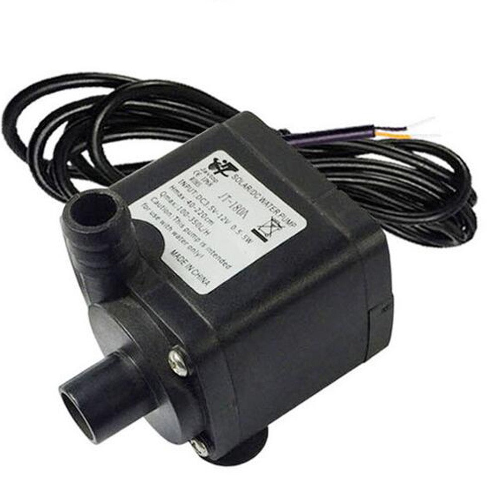 180A DC USB 5-24V Mini Brushless Water Pumps Amphibious 0.5A 6W Submersible Pump