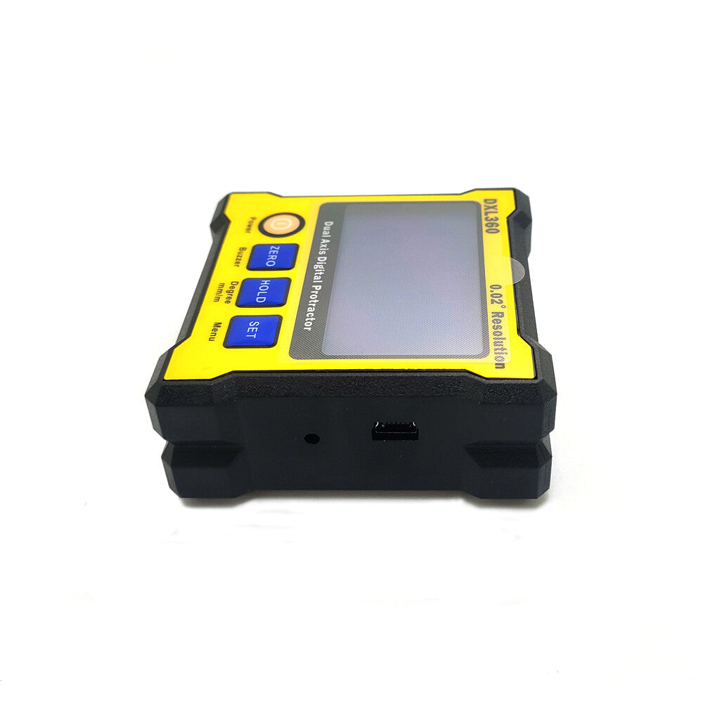 DXL360 Dual Axis 0.02° Resolution Meter Digital Angled Angle Inclinometer