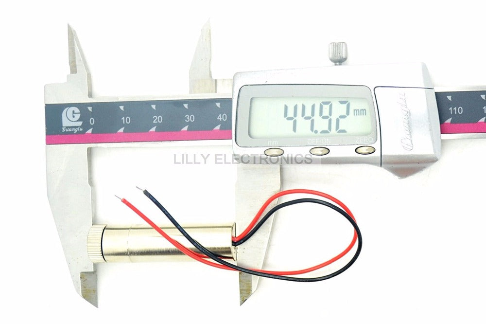 Q-BAIHE Adjusted Violet Blue Diode Lasers 405nm 50mw Dot/Line/Cross Module w/ Heatsink