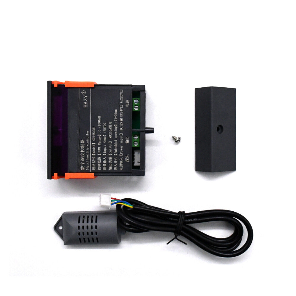 DC12V AC220V High Precision Humidity Controller Embedded Humidity Probe 0.1%RH