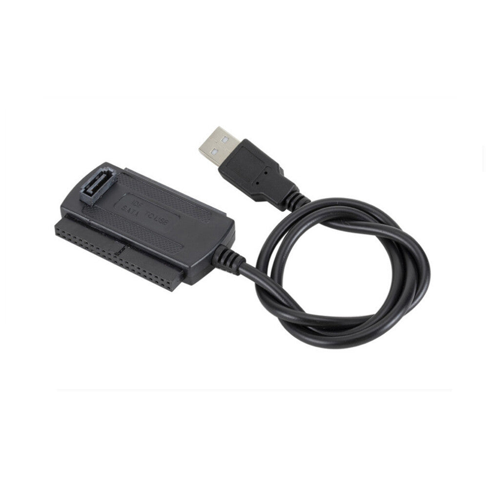 USB TO IDE/SATA Computer Hard Drive USB To Serial/Parallel Port w/Power Supply