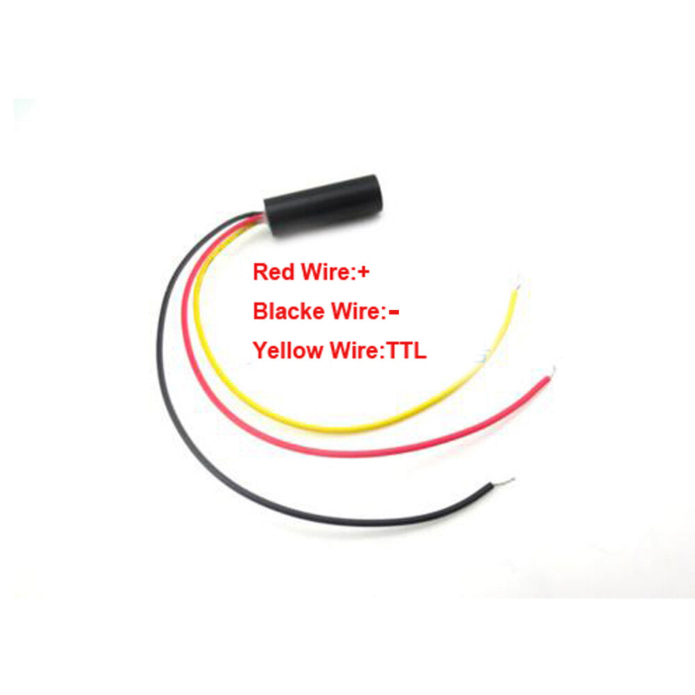 ClassIII 635nm 1mw~30mw Red Laser Dot Module TTL Modulation 0-50KHZ 10* 30mm