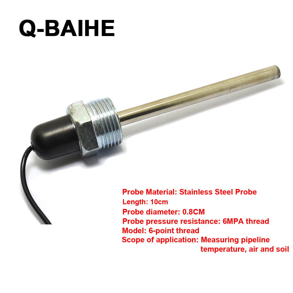 High Precision Digital Thermometer with Probe Temperature Measuring Instrument
