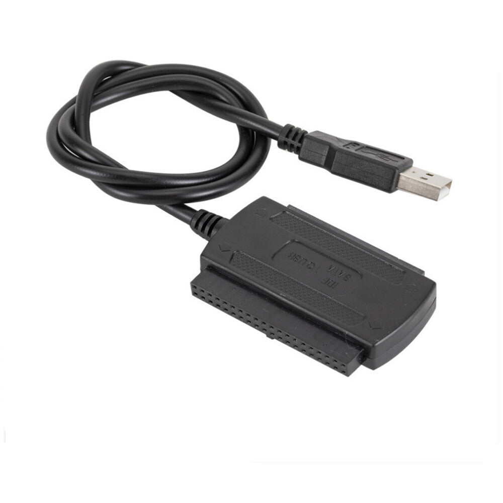 USB TO IDE/SATA Computer Hard Drive USB To Serial/Parallel Port w/Power Supply