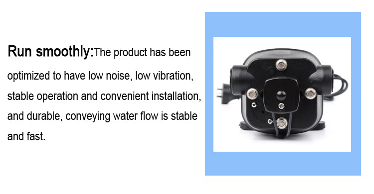 220V Household Self-Sucking Diaphragm Pump Mini AC Pump Automatic Switch AC Pump