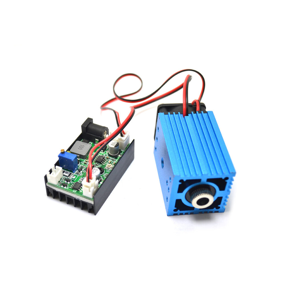 12V 488nm 60mW Adjustable Blue Light Stage Dot / Line / Cross Laser Module