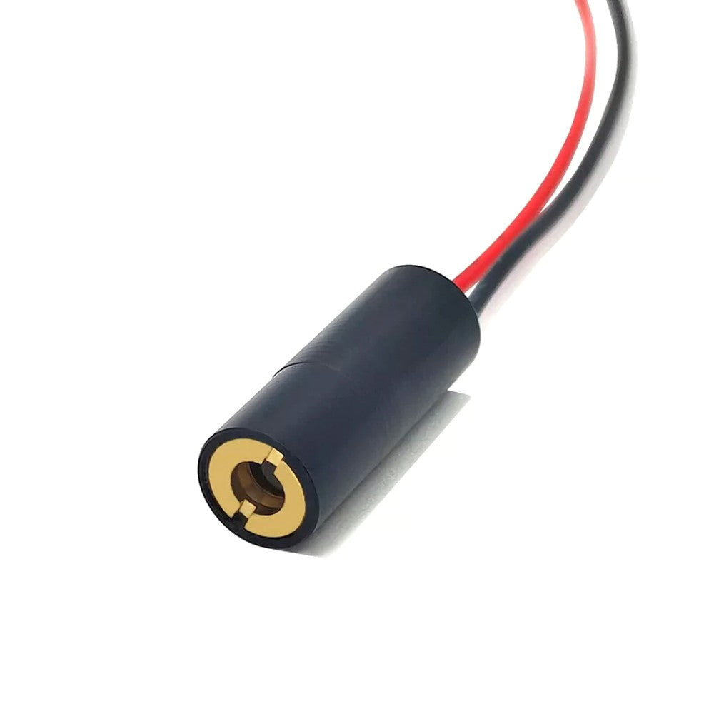 650nm Red Dot Laser Module 8x21mm, 0.5-100mW Internal Adjustable Focus Laser Head Industrial Positioning