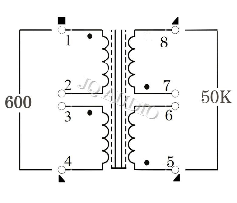 600:50K Permalloy Audio Boosting The Transformer Lsolation Transformer