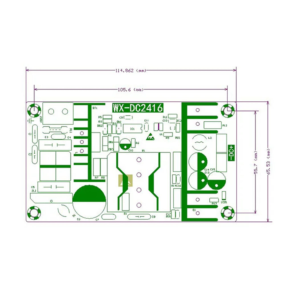 12V 150W AC‑DC Switching Power Supply Bare Board, 12V 13A High‑Power Industrial Power Converter Module