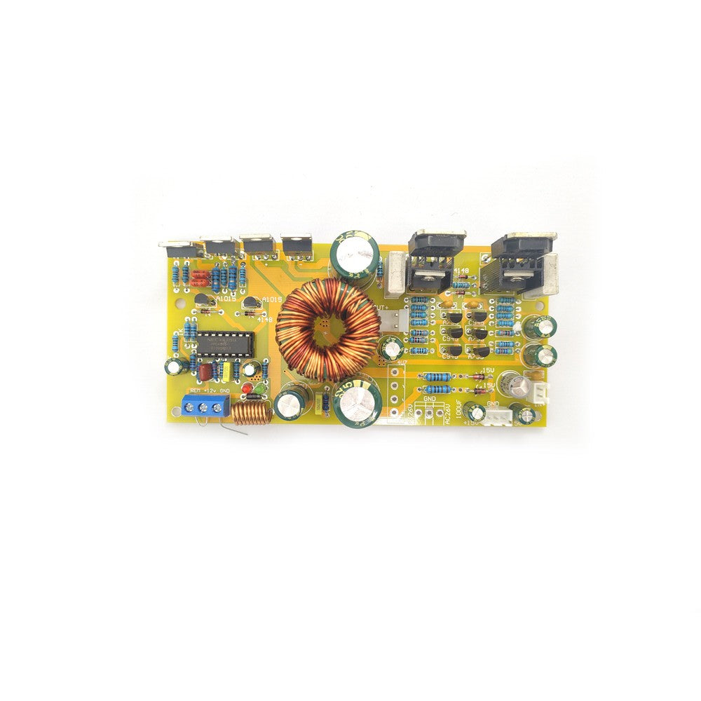 Discrete Components Power Amplifier Board DC 12V Mono Channel Design