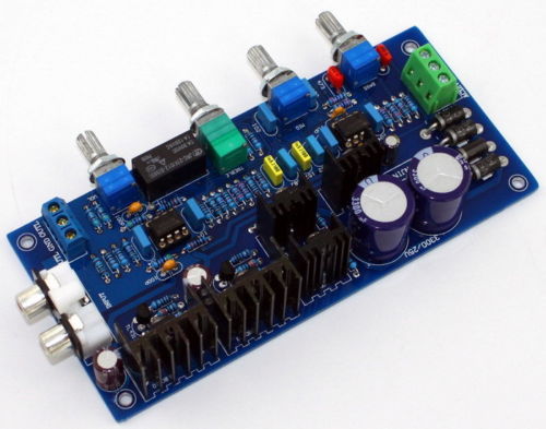 NE5532 Tone Volum Pre-amp Board 25-25-35MM / Class A 2×2200UF
