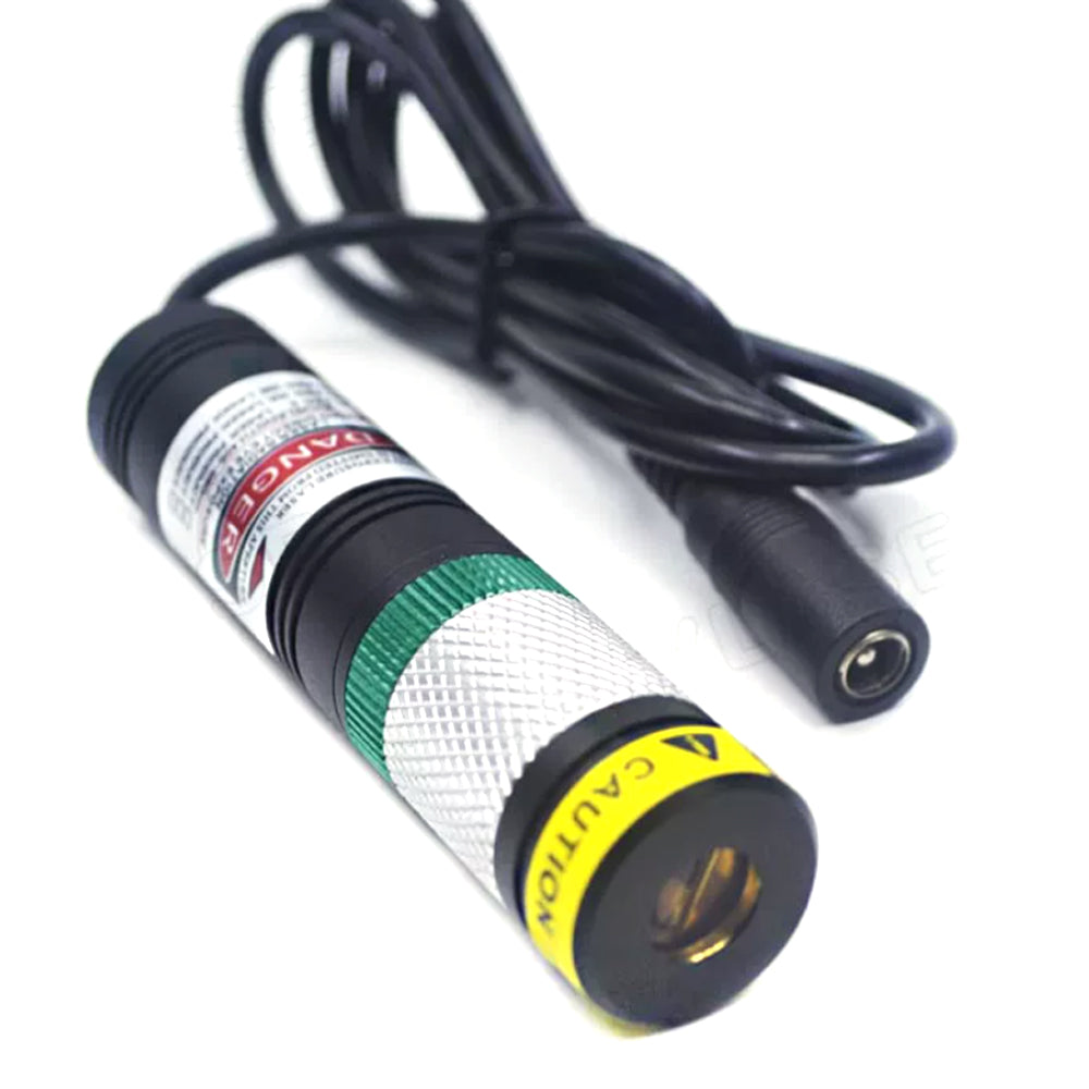 20x90mm 520nm DC5V Dot/Line/Cross Adjustable Green Light Waterproof Laser Module