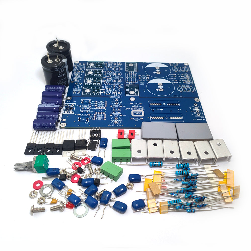 Headphone Amplifier Board Reference Lehmann circuit design Kit AC 15V-0-15V