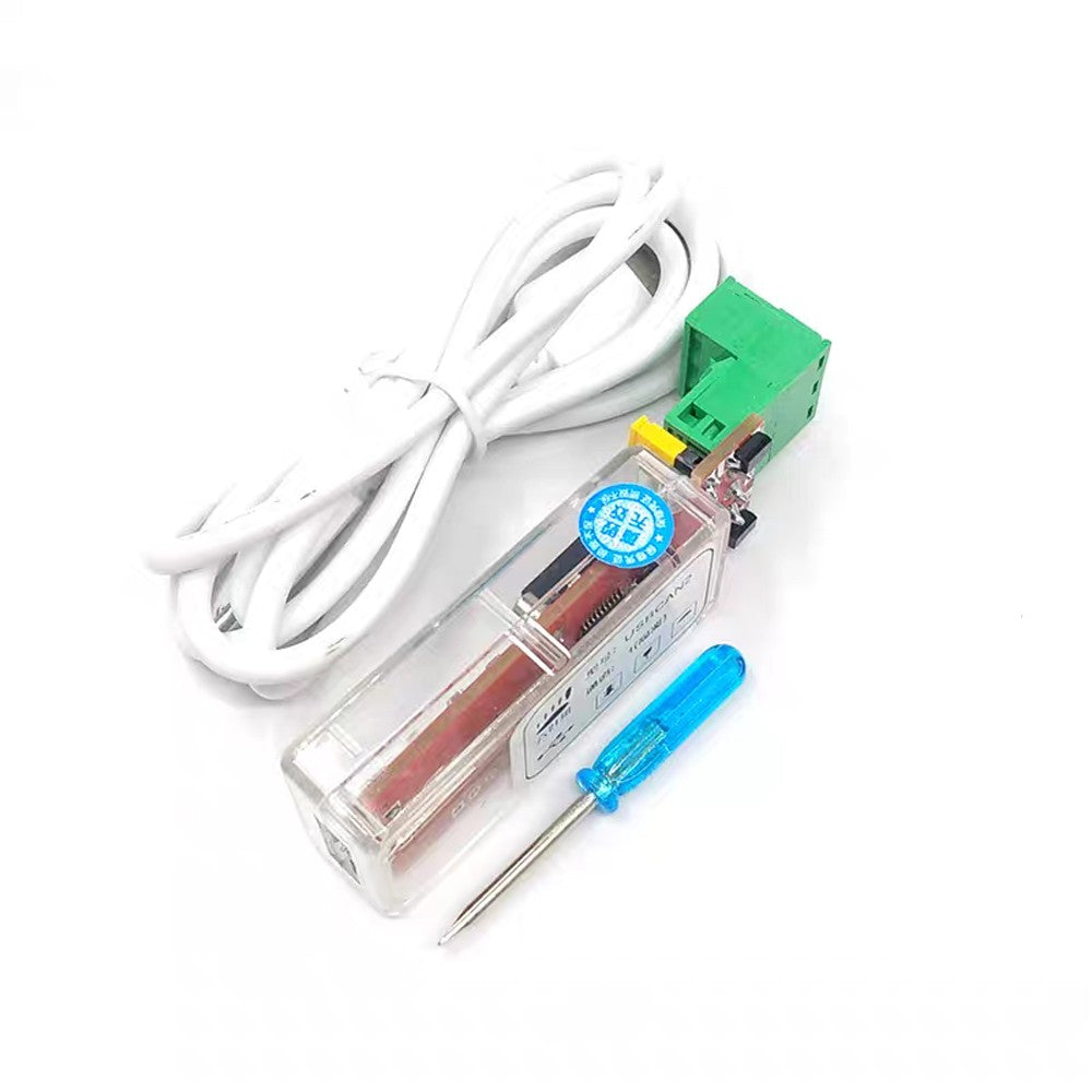 USB-CAN Multifunctional CAN USB Adapter 5K-1M Baud Rate 12M/S CAN2.0A/B Support Decoding Compatible ZLG