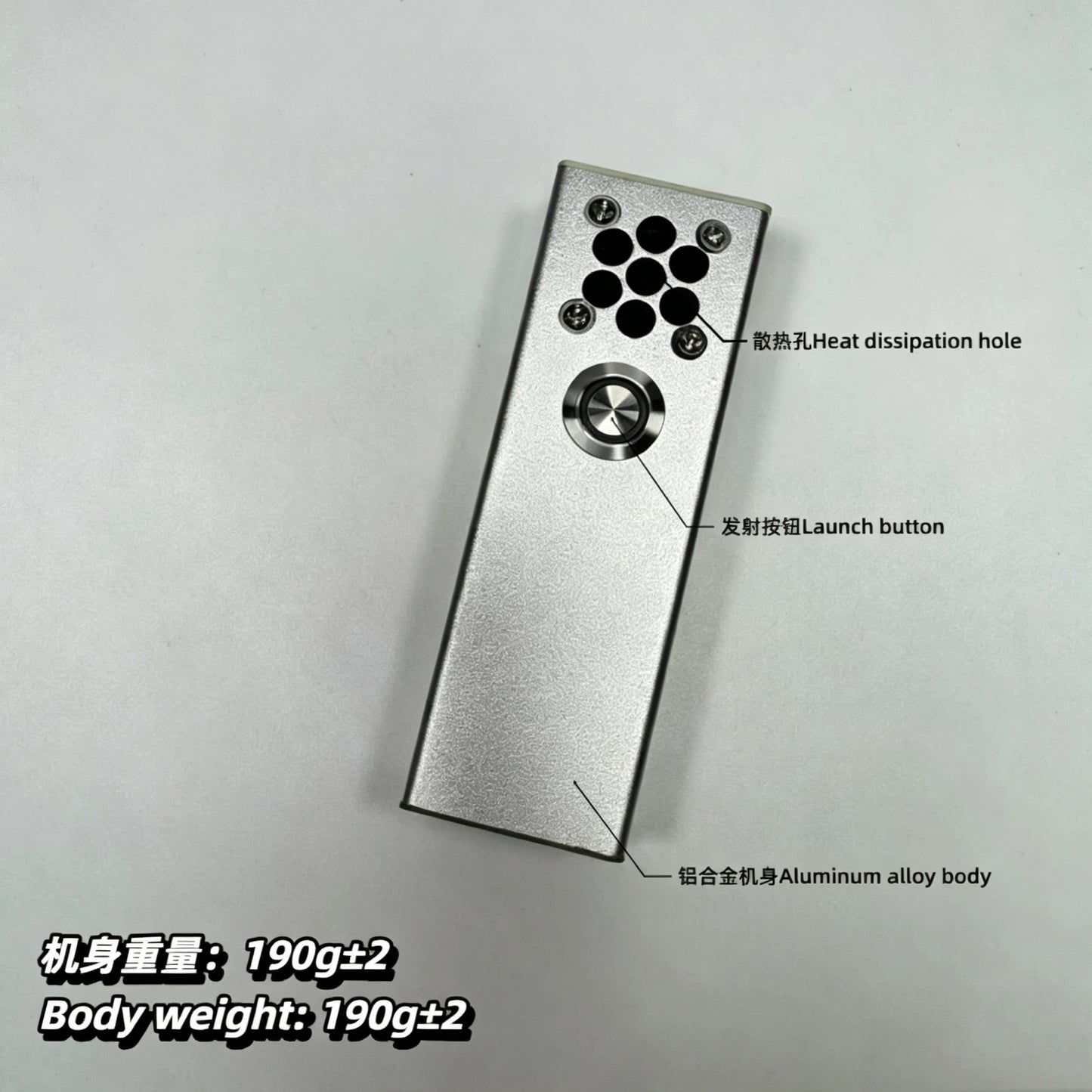 40W‑PLUS Handheld Semiconductor Fiber Laser Igniter, Type‑C Rechargeable