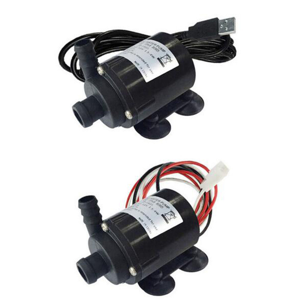 12V Mini DC Brushless Water Pump Computer Submersible Pump