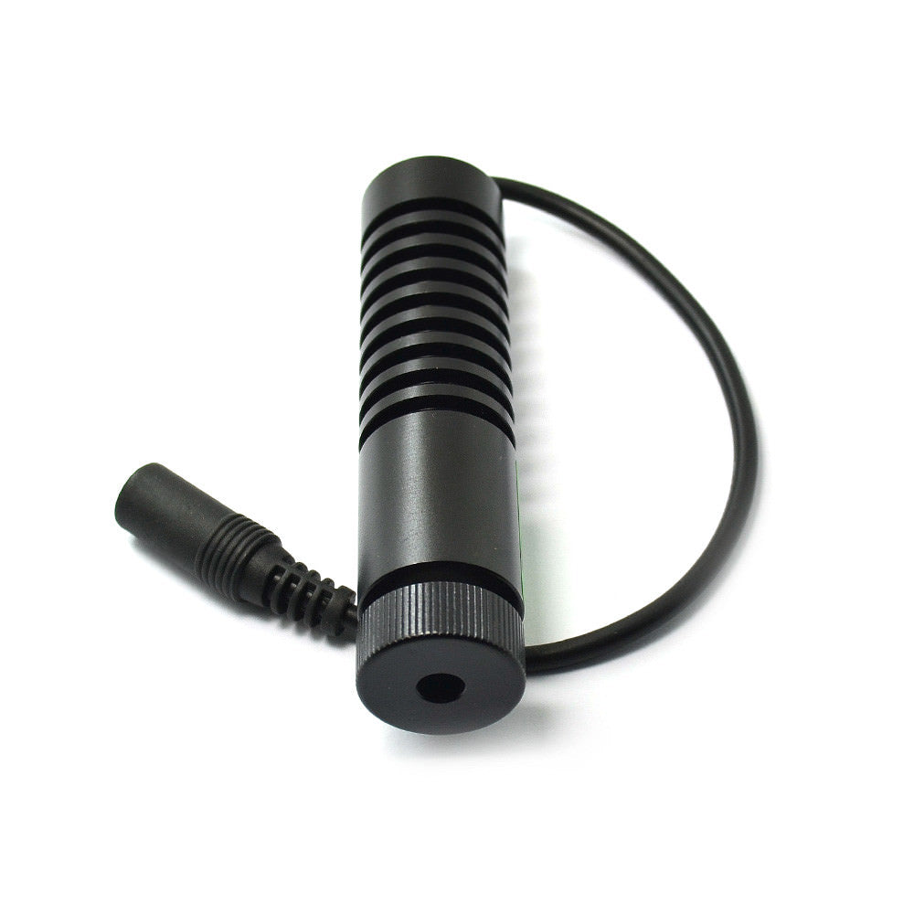 505nm ±10nm 50mW Dot Laser Module Blue-green Light with Adapter DC=5V