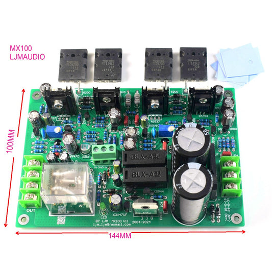 MX100 Amplifier Dual Channel Integrated Board with Speaker Protection